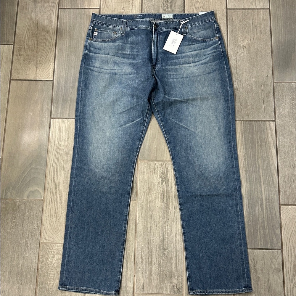 AG Adriano Goldschmied Mens Everett Slim Straight Jean Size 42x34 - Picture 9 of 13